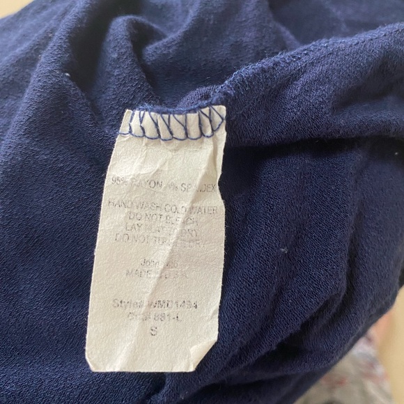 Seven Sisters Navy Dress Size Small - Picture 3 of 7